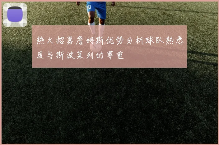 热火招募詹姆斯优势分析球队熟悉度与斯波莱利的尊重